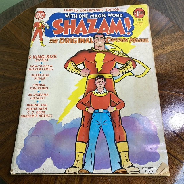 SHAZAM DC Comics Treasury Limited Collectors Edition Comic Book (1973) C-21