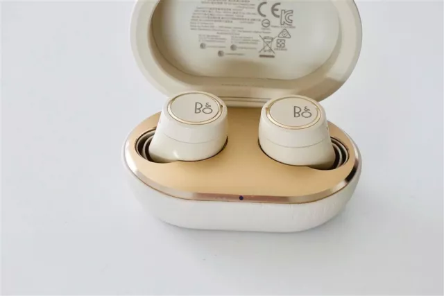 Bang & Olufsen Beoplay E8 3rd Gen Wireless Bluetooth Earbuds, Charge Case -Gold 2