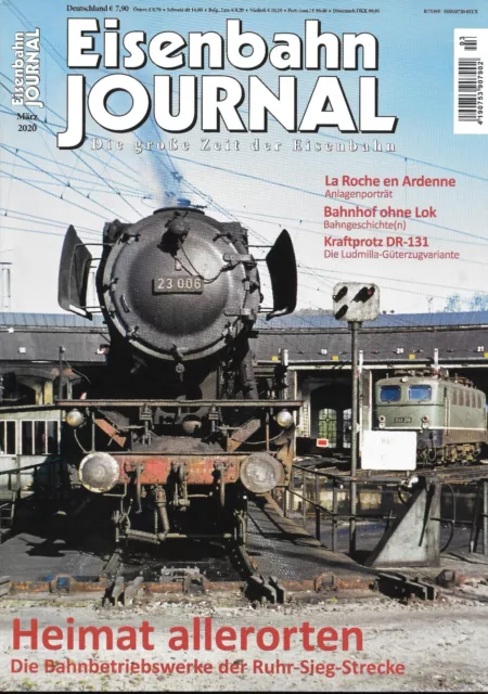 Eisenbahn Journal 3-2020, Bw+Str. Ruhr-Sieg, Marshal-Plan-Zug,