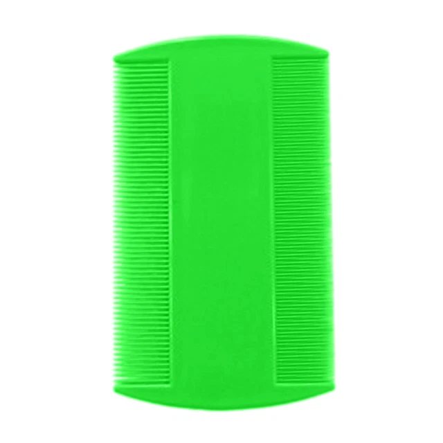 Compact Plastic Ultra Fine Nit LICE Comb Childrens Hair nit remover Dual sides 5