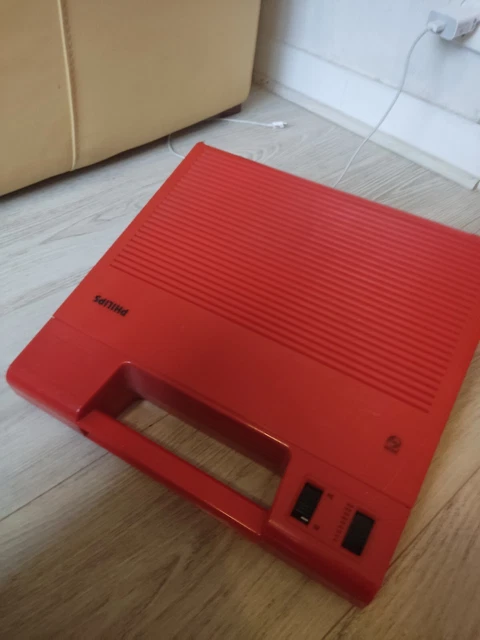 TOURNE-DISQUE PLATINE PHILIPS 180 Années 70 Vintage Jaune Orange EUR 55,99 - FR