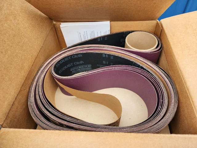 Box of 25pcs. 3M 970 DZ P120Y Cloth P120 Grit 3" x 146 "