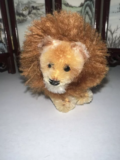 Vintage Miniature Schuco Lion  Animal Part Of The Noah’s Arche Series 2.5”