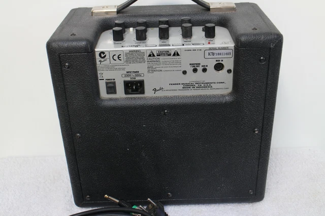 Ampli Guitar Fender G-Dec Junior Pr718 +Cable Jack 10 Metres De Long 4