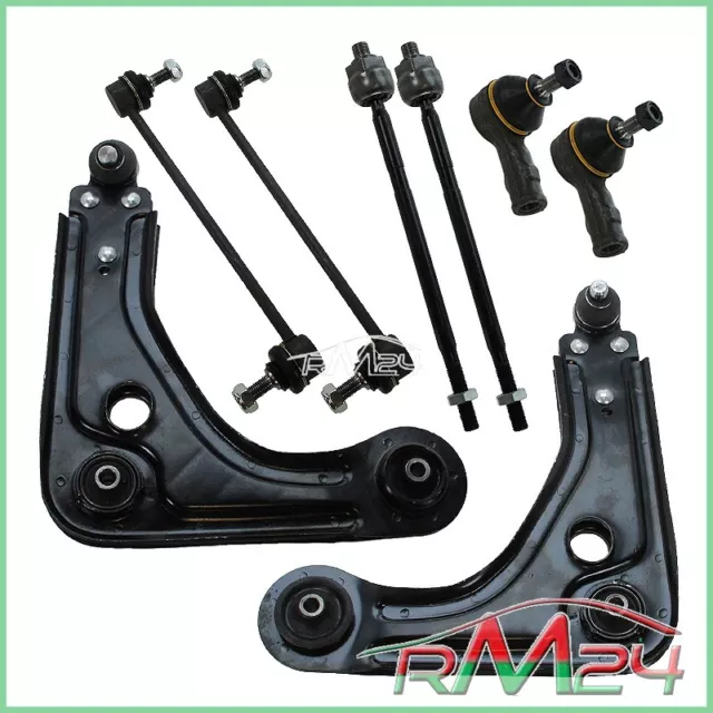 Kit Braccio Sospensione + Barra Stabilizzatrice Per Ford Ka Rb 1.3 98-03