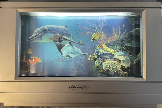 Christian Riese Lassen Artificial Tropical Fish Decorative Sensory Aquarium