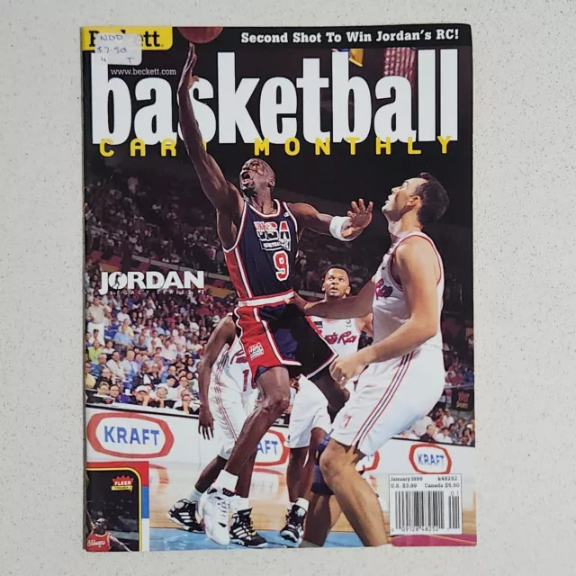 BECKETT BASKETBALL CARD MONTHLY Vintage Magazine 1999 Issue #102 MICHAEL JORDAN