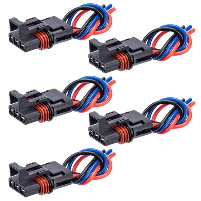 5PCS Pulse Male Connector Pigtail Male Dishes for J5R6
