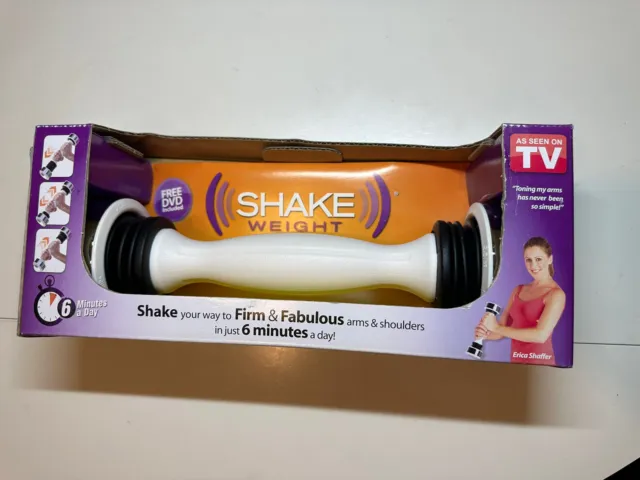 NEW - Shake Weight As Seen On TV 2.5 lbs Fitness Strength Training Dumbbell DVD