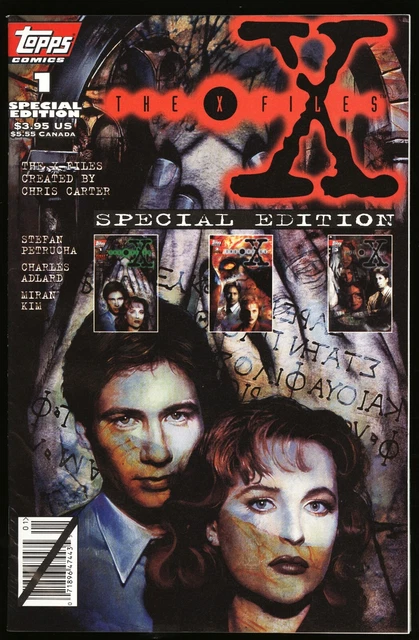 X-Files Special Edition #1 • Fox Mulder • Dana Scully • TV Show • Topps Comics
