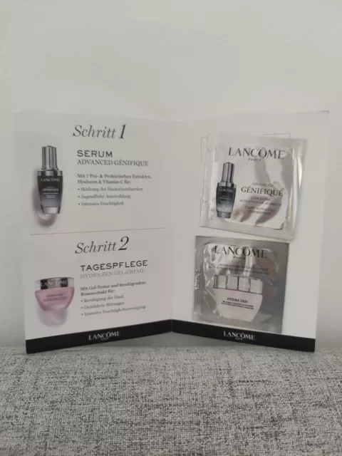 Lancome Paris Advanced Génifique 1ml und Hydra Zen 1ml Proben
