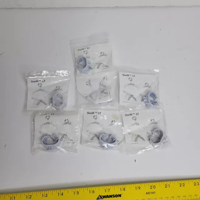 CPAP ResMed Swift LT Headgear Top Hose Clip Lite Gray 608238