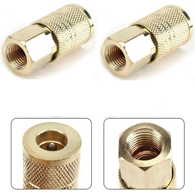 Versatile 14 pollici NPT ottone spina rapida presa filettatura frizione compressore