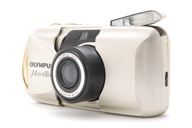 [NEAR MINT] Olympus μ mju II 80 VF Point&Shoot 35mm Film Camera Lens From JAPAN