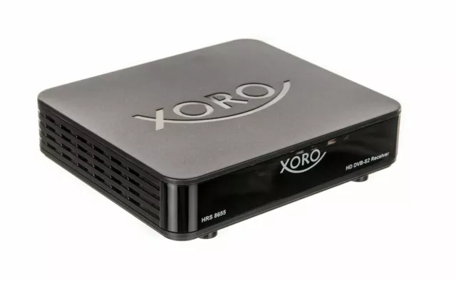 Mini Sat-TV-Receiver  FULL HD DVB-S2 XORO HRS 8655 HDMI, 12V, USB-Mediaplayer 2