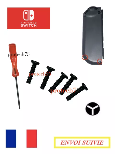JOREST Tournevis Kit pour Nintendo Switch, 6Pcs Demontage Set avec