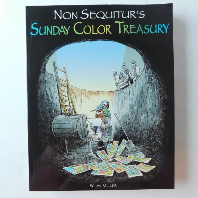 Non Sequiturs, Far Side Gallery Lot of 3 Comic Strip Books Sunday Treasury PB 3