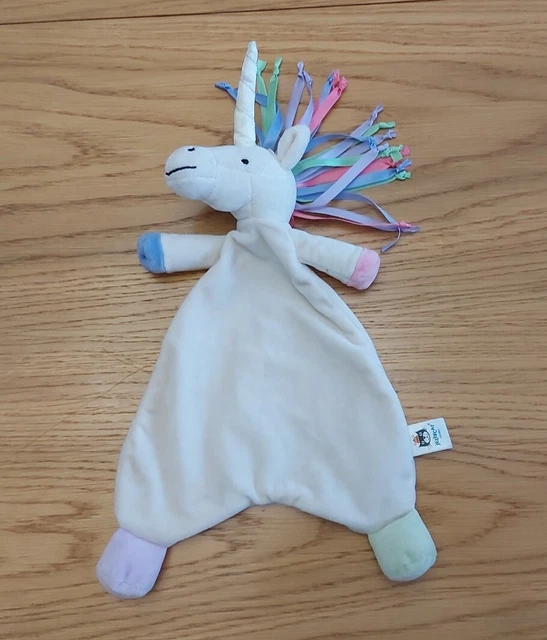 JELLYCAT LOLLOPYLOU UNICORN Comforter Blanket Soother Soft Toy Plush