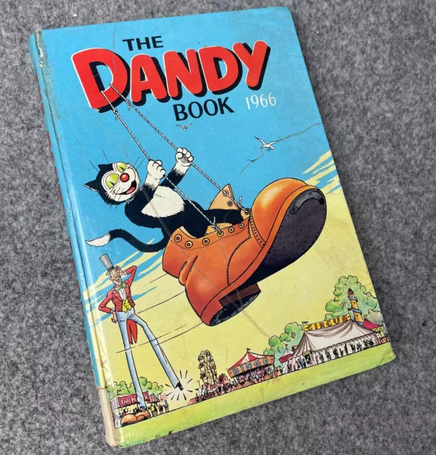 The Dandy Book Vintage Hardback 1966 Annual D. C. Thomson and Co Ltd
