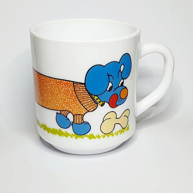 Mug Arcopal France Ancien – Tasse Clown Multicolore – État Excellent