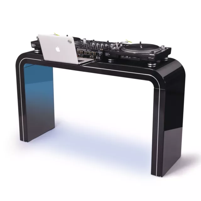 Glorious Session Cube XL Plus, Tavolo DJ con supporto laptop, ideale per professionisti
