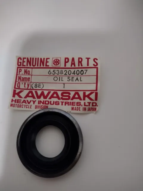 Kawasaki 653B204007 Oil Seal KE100 KH125 NOS OEM