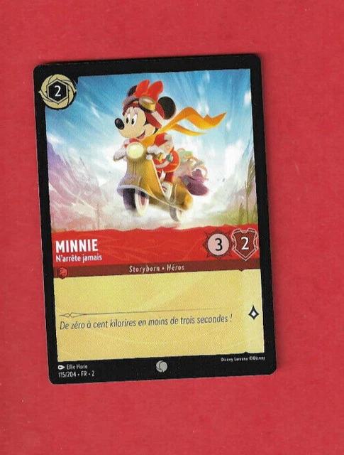 Disney Lorcana Chapitre 2 Floodborn Minnie N'arrête jamais commune n°115