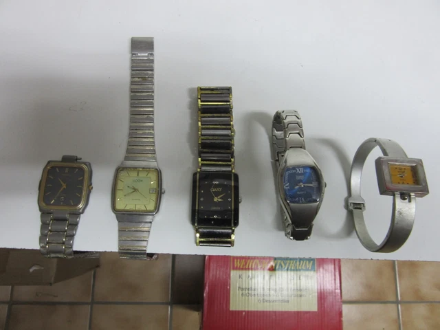Armbanduhren Konvolut an Bastler