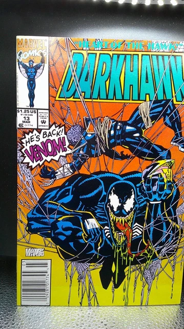 Darkhawk 13 venom Marvel Comics