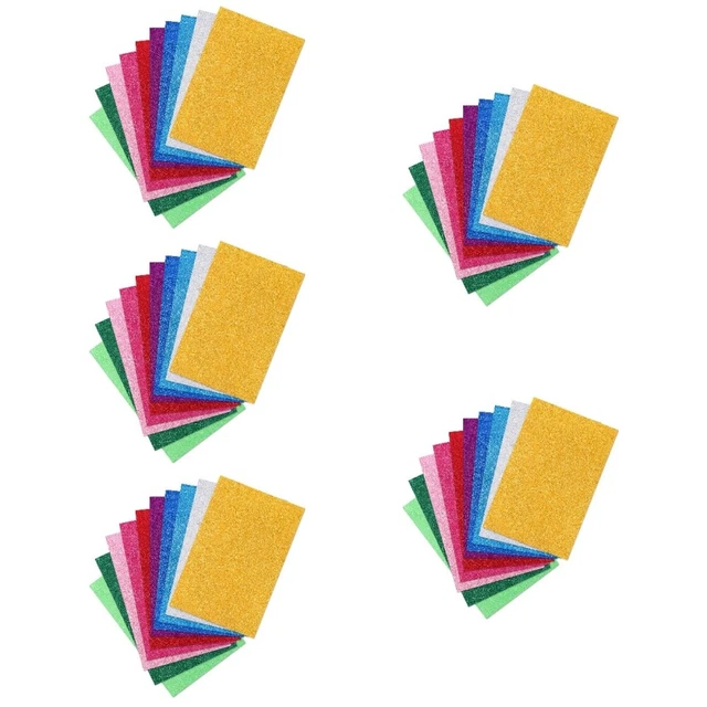 50 Pcs Cartoncino per Spugna Fogli Arte Mestiere Fogli Polistirolo Fogli