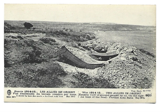 Guerre 1914  Les Allies En Orient  Vue D Ensemble Du Terrain Conquis