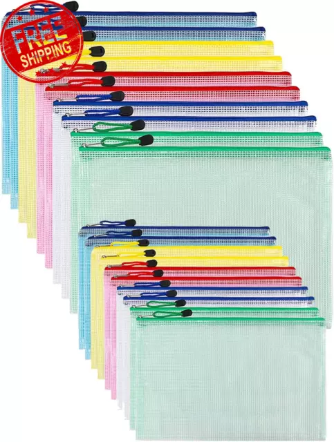 A4 mesh zip folder 2025