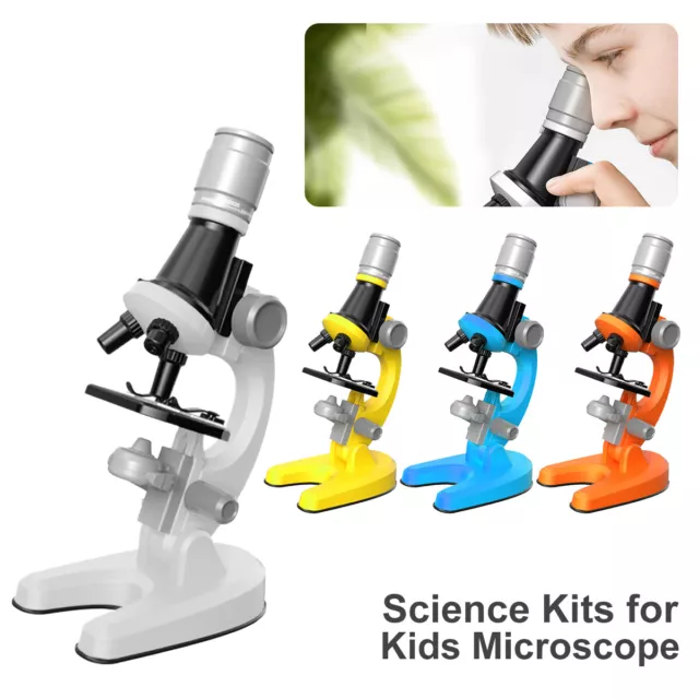 Microscope for Kids Beginners 100X 400x 2000X Magnification Kids Science`