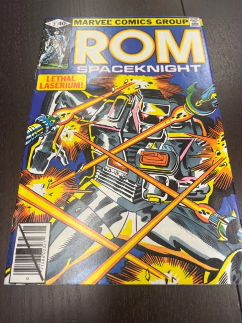 Rom #2 (1980) 1St Archie Stryker & Firefall! 2Nd App Rom - 9.0 Vf/Nm (Marvel)