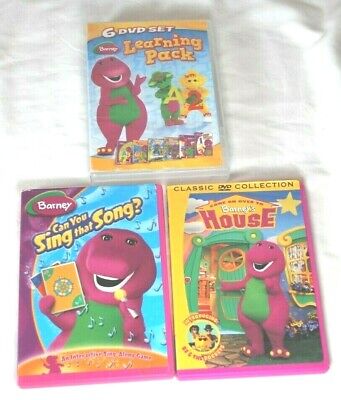 BARNEY: LEARNING PACK With 4 DVD And 2 classic Barney Dvds.2010 £9.61 ...
