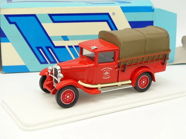 Miniature Solido Micarola 1/43 - Citroën C4F Pompiers Pontoise - Occasion