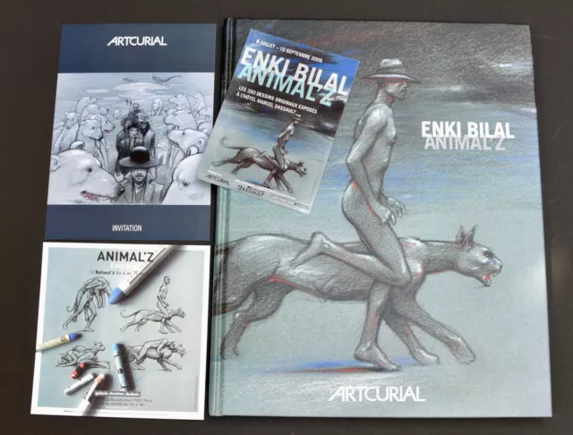 Enki Bilal  . Édition Luxe - Catalogue " Expo Vente Artcurial "