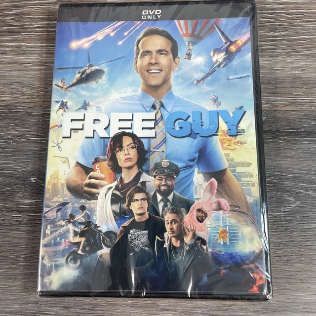 FREE GUY (DVD, 2021, Widescreen) Ryan Reynolds/Jodie Comer/Lil Rel
