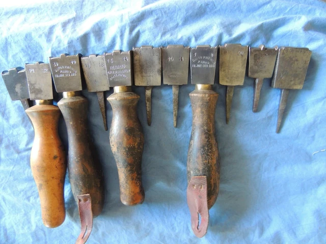 ANCIENS OUTILS POUR Cartouches De Chasse, Mesure, Boite Plomb... EUR 29,00 - FR