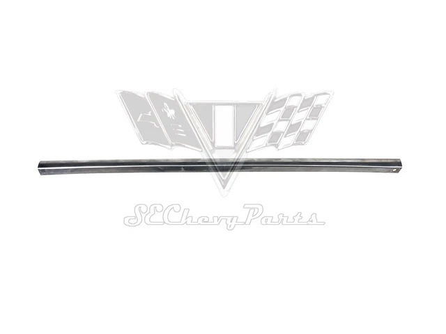 1959-1960 Chevy El Camino Lower Drip Rail Molding LEFT USED