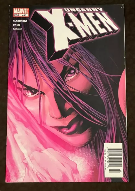 Marvel Comics Uncanny X-Men #455 (Vol.1 2005) Newsstand 1St Appearance Hauk'ka