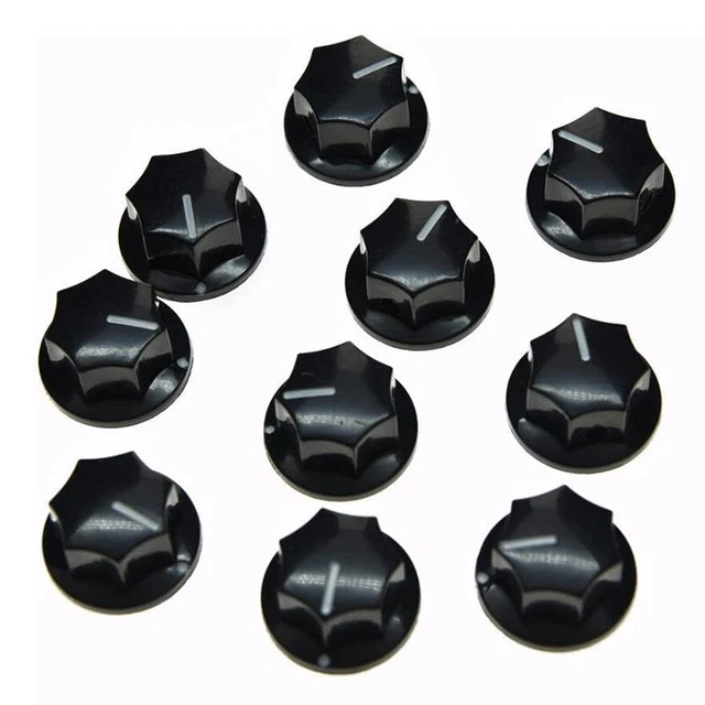 10 PièCes SéRies Boutons de Guitare Amplificateur Bouton D'Ampli Boutons de VoR1