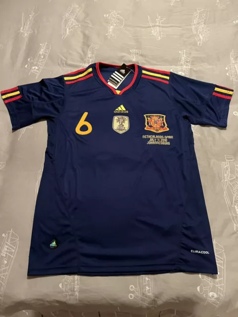 Camiseta Iniesta España Mundial 2010