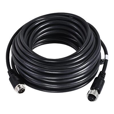 uxcell Video Aviation Cable 4-Pin 26.25FT 8M Male to Female Shielded Extension Cable 