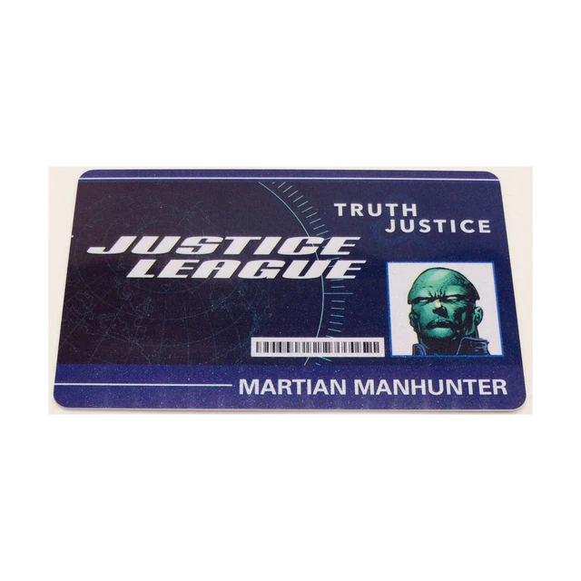 WizKids DC Heroclix World's Finest Martian Manhunter - ID Card NM