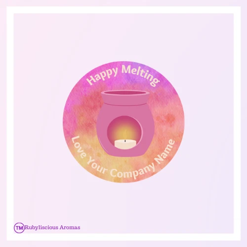 Pegatinas personalizadas Happy Melting - 35 pegatinas - ENVÍO GRATUITO