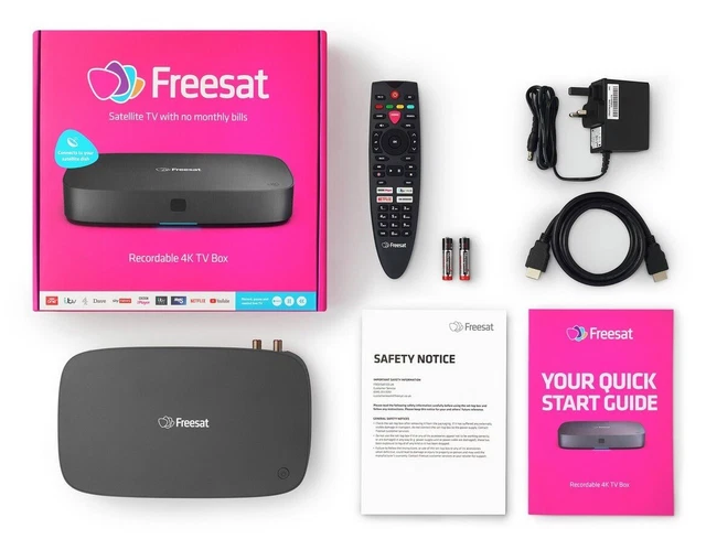Freesat 2TB Recordable Smart 4k Ultra HD Set Top Box