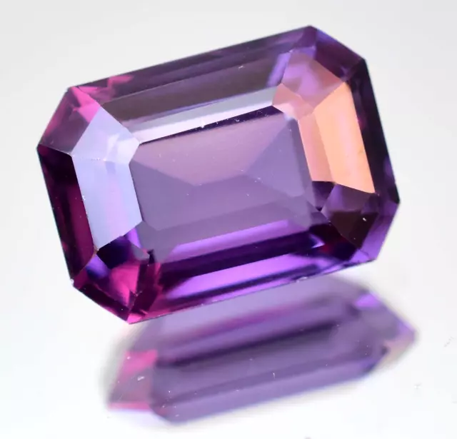 Flawless Natural Color Change Alexandrite 13.65 Ct Certified Rare Loose Gemstone