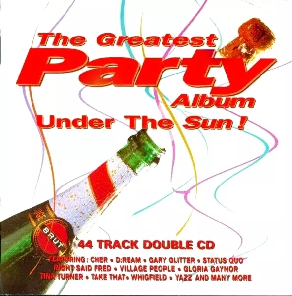 The Greatest Party Album Under The Sun  - 60S 70S 80S Party Xmas Nye Cd - Cdj Dj