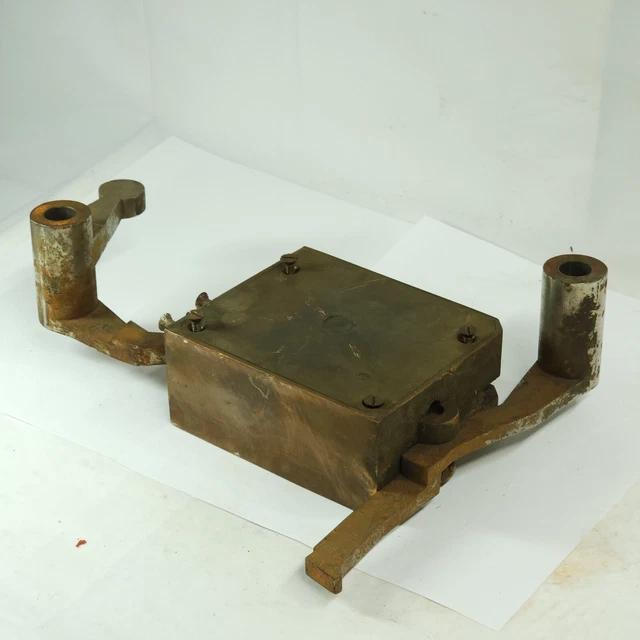 Antique Hall Safe Part- extremely heavy, metal filled